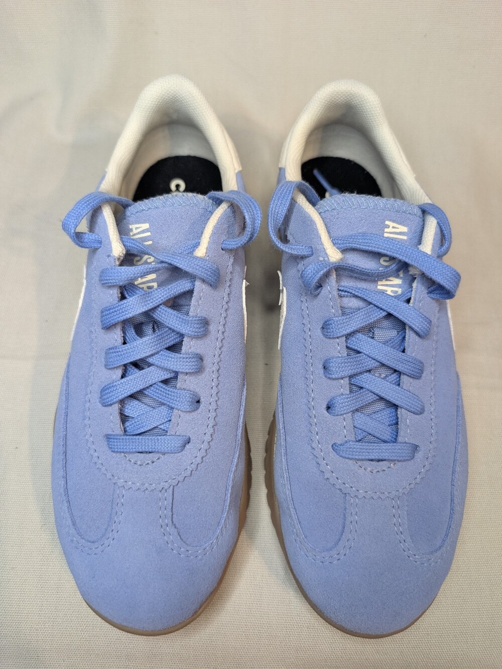 Converse Run Star Casual Lace-Up Sneakers in Light Blue